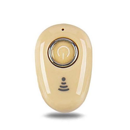 S650 Mini Bluetooth couteur sans fil dans l'oreille Invisible Auriculares couteurs mains libres casque stro avec micro pour iPhone xiaomi couteurs et casques - Type beige