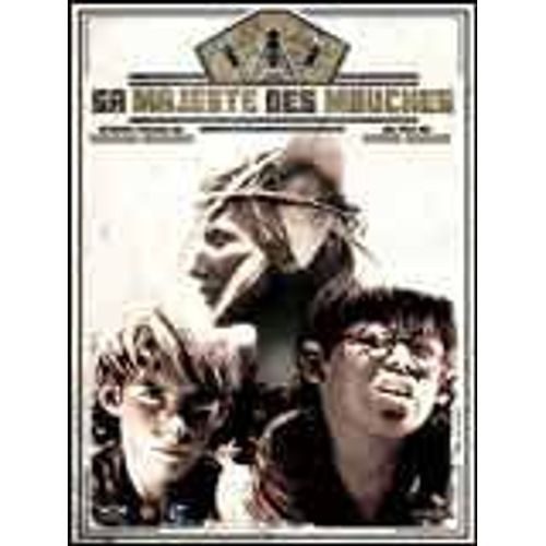Sa Majest Des Mouches /Lord Of The Flies- Vritable Affiche De Cinma Plie - Format 120x160 Cm -De Peter Brook Avec James Aubrey, Tom Chapin, Hugh Edwards, Nicholas Hammond - 1963 Reedition 2007