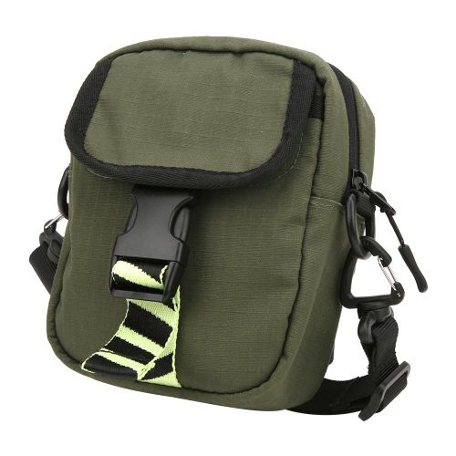 Sac a bandouliere elegant, simple, portable, decontracte, en nylon, pour appareil photo sans miroir, vert