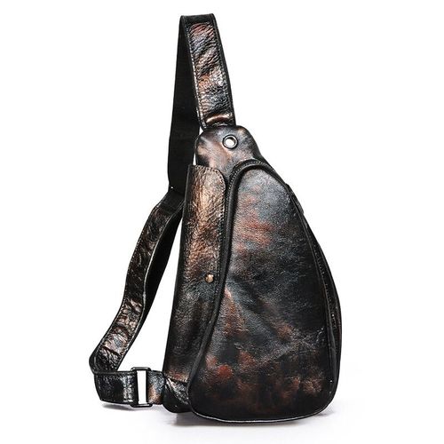 Sac  Bandoulire En Cuir Pour Hommes,Dcontract,Mode Voyage,Ceinture,Poitrine,Design,Sangle  Une paule,9976