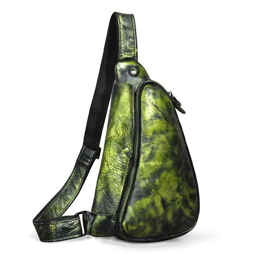 Sac  Bandoulire En Cuir Pour Hommes,Dcontract,Mode Voyage,Ceinture,Poitrine,Design,Sangle  Une paule,9976