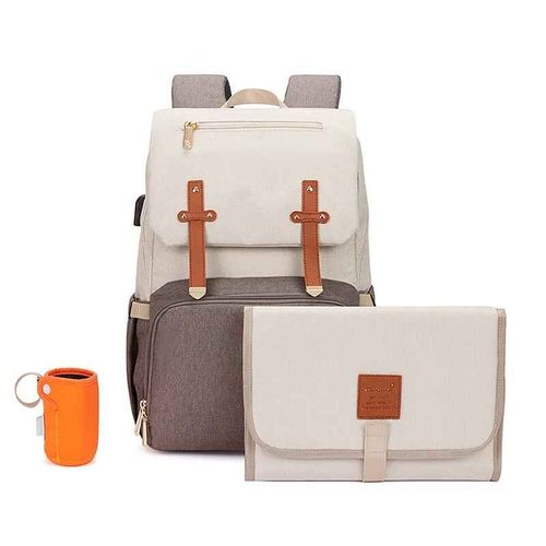 Sac  Couches Pour Bb,Sac  Dos Multifonctionnel,valu Avec Une Bouteille De Lait Thermique,Sacs Pour La Colonne Vertbrale,Nouvelle Mode 2022 - Type Type 3 #C