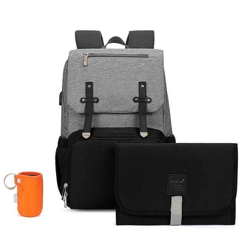 Sac  Couches Pour Bb,Sac  Dos Multifonctionnel,valu Avec Une Bouteille De Lait Thermique,Sacs Pour La Colonne Vertbrale,Nouvelle Mode 2022 - Type Type 3 #D