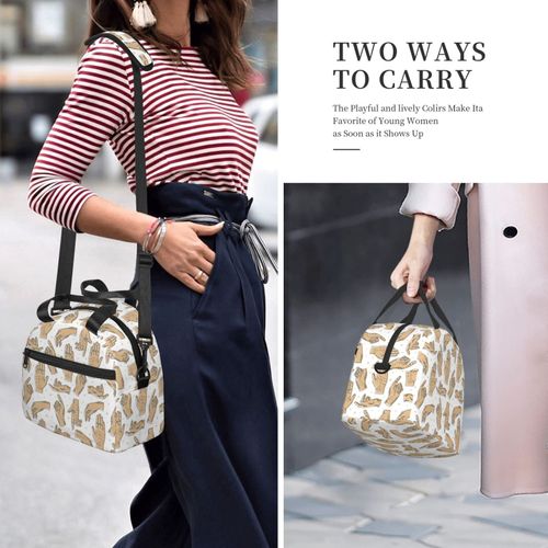 Sac  Djeuner Modles D'clipses Solaires Sac Besace  Main Avec Sangle D'paule, Sac Fourre-Tout Rutilisable Pour Enfant, Retour  L'cole, Femmes, Garon, Fille
