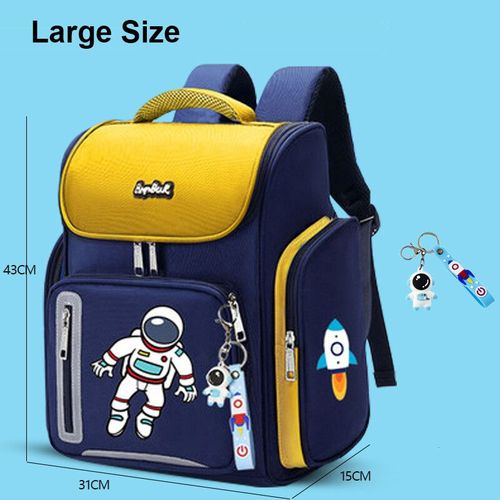 Sac  Dos Astronome Pour Garon,Ensemble De Cartable Pour lve Du Primaire,Sacs D'cole Pour Enfants,Cartable Impermable Pour Enfants - Type L Yellow