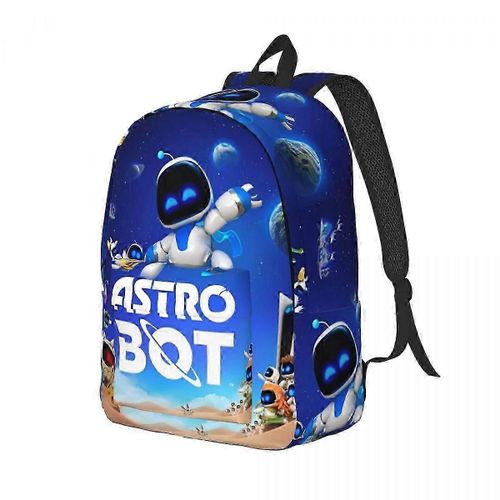 Sac A Dos De Jeu Astrobots Pour Hommes Et Femmes, Sac A Dos De Randonnee Tendance Pour Lycee, Sac A Bandouliere Pour Ordinateur Portable, Cadeau