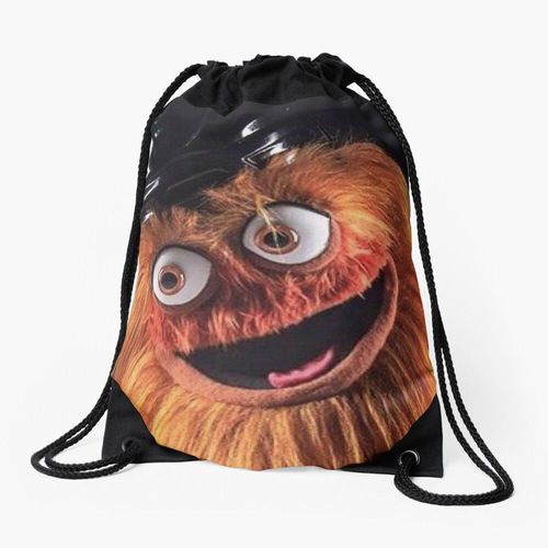Sac  Dos Flyers Nouvelle Mascotte  Gritty  ; Sac  Cordon Pour Le Sport Cadeau