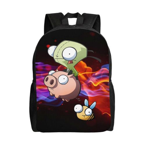 Sac  Dos Invader Zim Gir Pig, Lger, Unisexe, Basique, Pour La Journe, Les Livres, Pour Ordinateur Portable, Pour Les Voyages, L'cole Et Le Bureau, D-Xtyd2565