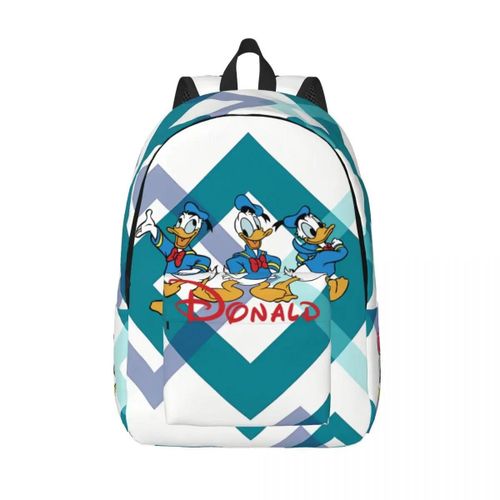Sac  Dos Lger Avec Fermeture clair Donald Duck Pour Etudiants, Ideal Comme Cadeau Pour Une Journe Ou Un Pique-Nique