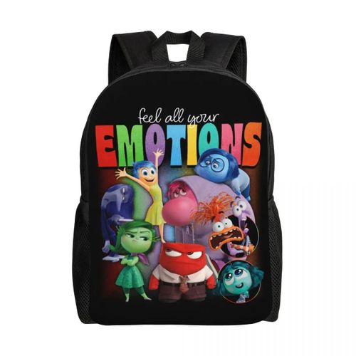 Sac  Dos Personnalis  Inside Out Feel Emotions  Pour Hommes Et Femmes, Rsistant  L'eau, Pour L'cole, Le Collge Et L'cole, Imprim