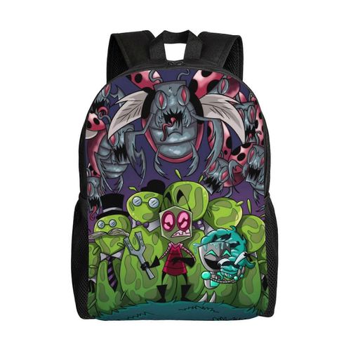 Sac  Dos Planet Invader Zim, Lger, Unisexe, Basique, Pour La Journe, Les Livres, Pour Ordinateur Portable, Pour Les Voyages, L'cole, Le Bureau, Da-Xtyd2619