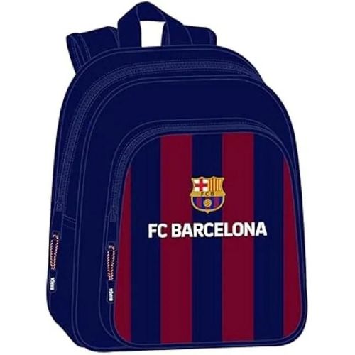 Sac  Dos Scolaire Safta - F.C. Barcelone - Pour Enfants De Diffrents ges - Confortable Et Polyvalent - Bleu