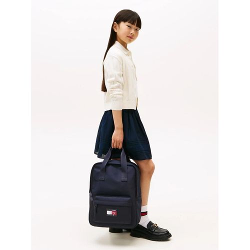 Sac  Dos Signature Th Pour Enfant Tommy Script Flag Backpack/Space Blue