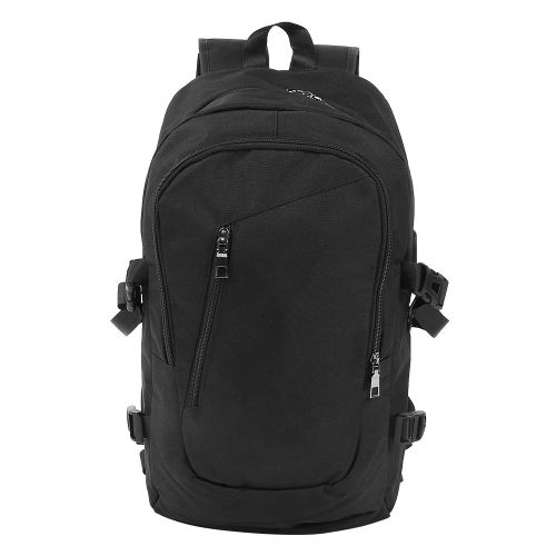 Sac A Dos Tendance A Double Bandouliere Pour Homme, Respirant, Ideal Pour Les Loisirs, Les Affaires Ou Pour Ordinateur Portable (Noir)