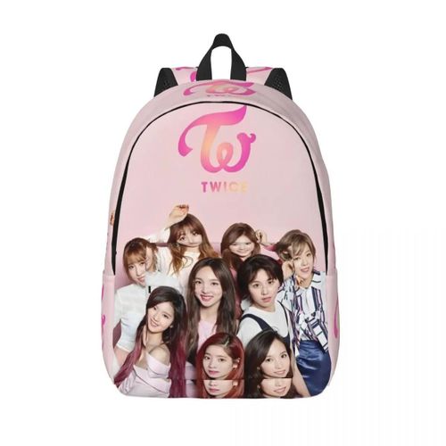 Sac  Dos Twiceed Girl Group Pour Hommes Et Femmes, Sac  Dos De Randonne, De Voyage, De Lyce, De K-Pop, De J-Pop, De Danse, D'universit, Durable