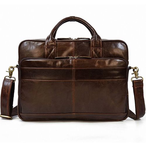 Sac  Main En Cuir Group Souple Pour Homme,tui  Bombes D'affaires,Pour Ordinateur Portable,3 Utilisations,Multifonctionnel,En Peau De Vache,Messgrass,Fourre-Tout - Red Brown2