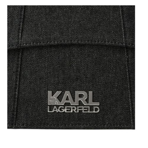 Sac  Main Karl Lagerfeld K/Stone Tote Fun Denim Noir