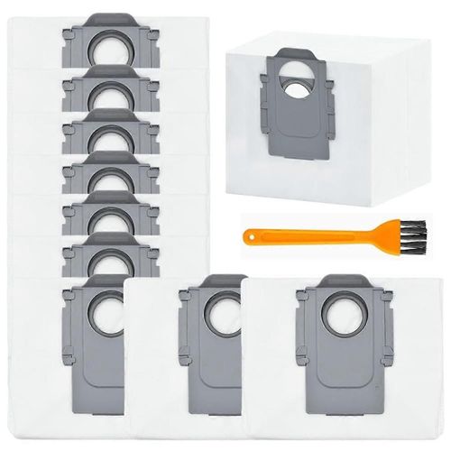 Sac  poussire 10pcs pour S8 +, S8 Pro Ultra, S7 MaxV Ultra, Q5 + Pro / Pro +, + Max / Max + Q8 Max + aspirateur robot
