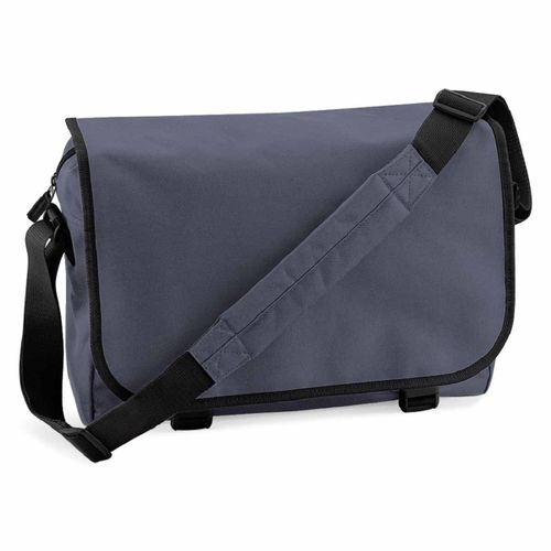 Sac Bandoulire Sacoche Porte Documents - Bg21 - Gris Graphite