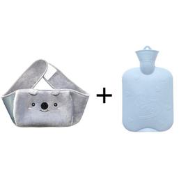 Generic Sac Bouteille D'eau Chaude Avec Couverture De Taille En Peluche,  Pour Soulager La Douleur, Sac D'hiver Chaud Pour Les Mains, Ventre, Bande  Enveloppante Cat Set