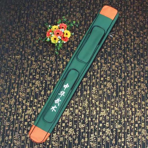 Sac D'pe De Paulin Martiale tanche Et Durable,Chapelle Chinoise Kong-Fu Tai,Kung Fu Initi,106cm - Type Green2