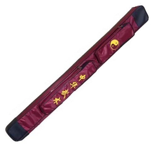 Sac D'pe De Paulin Martiale tanche Et Durable,Chapelle Chinoise Kong-Fu Tai,Kung Fu Initi,106cm - Type Red3
