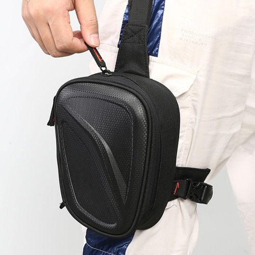 Sac De Jambe De Moto tanche, Portefeuille  Coque Dure Eva, Sac De Voyage Pour Tlphone Portable, Accessoires De Moto