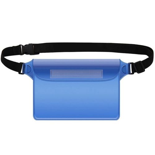 Sac De Plonge tanche En Pvc Pour La Plage,tui Pour Tlphone Portable Sous-Marin,Extrieur - Type Bleu
