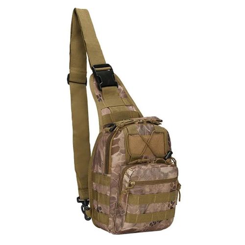Sac De Poitrine  Bandoulire Pour Homme,Sac Dulinitiated,Extrieur,Arme,Vert,Pythons Mars