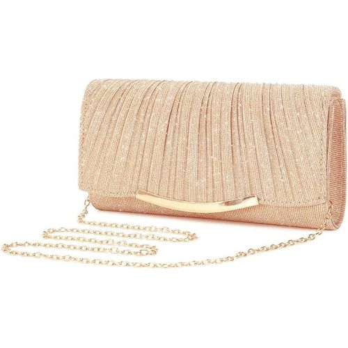 Sac De Soire Femme Pochette, Sac De Soire  Chane Scintillante Mode Enveloppe Sac De Mariage Elgant Sac  Enveloppe Elgant Pour Le Bal Du Nouvel An Fte De Mariage Et Mariage(Or)[H2971]