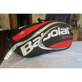 Sac raquette de tennis Racket holder 3 essential blc noir orange - Babolat  UNI Noir