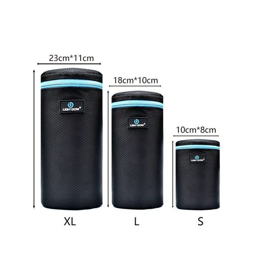 sac de transport pour lentille d'appareil photo DSLR,housse de protection souple de haute qualit,4 tailles S M L XL,Kit de 4 en 1 - Type 3 in 1 kit(S L XL)