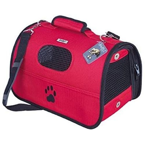Sac De Transport Rouge Pour Petit Chien Et Chat - L. 40,5cm