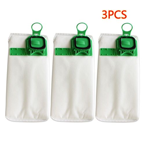 Sac filtrant de poussire  haute efficacit pour aspirateur VK140 VK150 Vorwerk, sacs  ordures FP140 Bo Rate Kobold, 3 pices