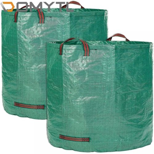Sac Jardin Dechets Verts Sac De Jardin De Grande Capacit 670x770mm,Sac  Feuilles Rutilisable,Poubelle Pliable,Collecte Des Dchets,Conteneur De Stockage(Black)