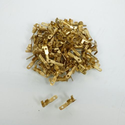 Sachet De 100 Cosse Plate Mle Largeur 2.8mm Connexion lectrique Pour Moto Auto