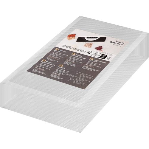 Sachet Sous Vide Alimentaire, Sacs Sous Vide Alimentaire, 100 Sacs 20 x 30cm, Sac Sous Vide Alimentaire, Convient  Tous Machine Sous Vide