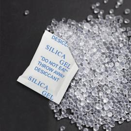 gel de silice alimentaire blanc en sachet