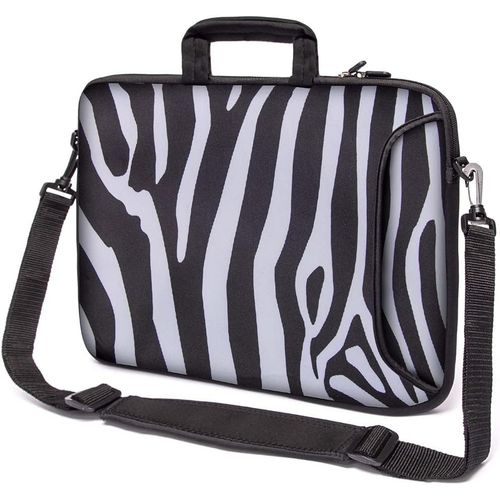 Sacoche Ordinateur tanche - 15-15,6 Pouces Housse D'ordinateur En Noprne - tui Pour Ordinateur Portable - Pochette Pour Ordinateur Rsistante  L'eau Avec Poigne Et Bandoulire - Design Unique