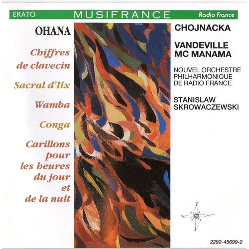 Sacral D'ilx - Wamba  Conga - Carillons Pour Les Heures Du Jour Et De La Nuit - Chiffres De Clavecin: Elisabeth Chojnacka - Maurice Ohana