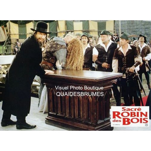 Sacr Robin Des Bois - Robin Hood, Men In Tights: Jeu De Photos D'exploitation Cinmatographique - Format 21.5x30 Cm - De Et Avec Mel Brooks, Cary Elwes, Richard Lewis, Roger Rees, Amy Yasbeck - 1993