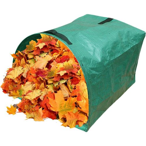 Sacs  Dchets De Jardin Rutilisables,Sacs De Jardin De 150 Litres,Sacs De Jardin Robustes Avec Poignes,Grands Sacs Poubelle Pour La Collecte De Feuilles De Jardin