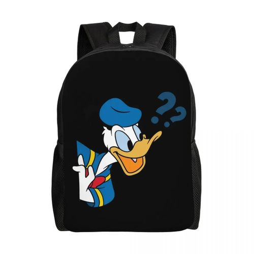 Sacs  Dos Personnalises Donald Duck Pour Femmes Et Hommes, Impermables, Imprimes, Pour L'ecole Et L'universit