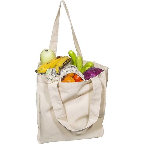Sacs D'picerie En Toile Avec Manchons Pour Bouteilles - Sacs Fourre-Tout En Tissu Robustes Et De Qualit Suprieure - Sacs Fourre-Tout Rutilisables - cologiques Et Lavables