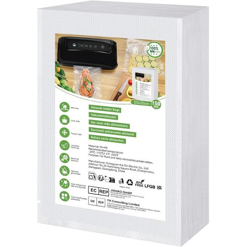 Sacs Sous Vide Alimentaire 150 Sacs 20X30Cm Sachet Sous Vide Alimentaire, Convient  Toutes Les Machines D'tanchit Sous Vide, Pour La Conservation Des Aliments Et La Cuisson, Sa[IND6230473]