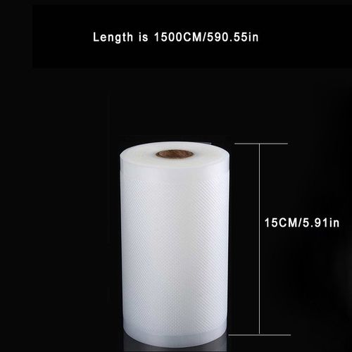Sacs sous vide pour machine  emballer sous vide,sacs de stockage des aliments,sacs sous vide pour scelleuse - Type 15CM x 1500CM 1 roll
