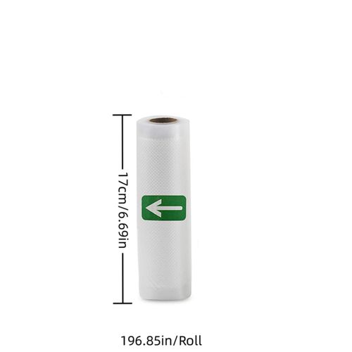 Sacs sous vide pour machine  emballer sous vide,sacs de stockage des aliments,sacs sous vide pour scelleuse - Type 17CM x 500CM 1 roll