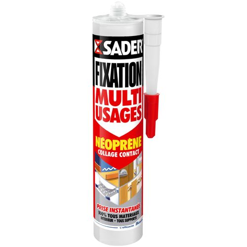 Sader Fixation Multiusage, 310ml Blanc