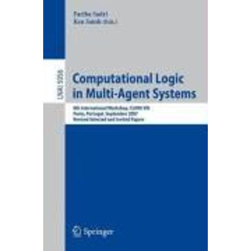 Computational Logic In Multi-Agent Systems   de Fariba Sadri  Format Broch 