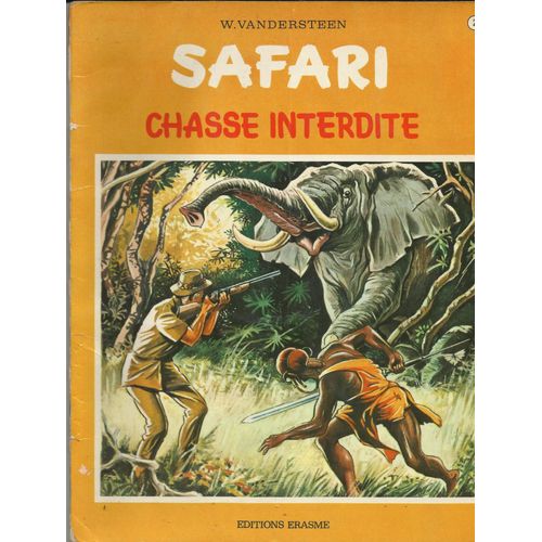 Safari - 2 - Chasse Interdite   de Vandersteen  Format Cartonn 